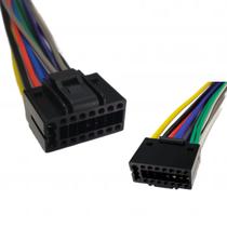 Chicote plug conector cabo radio som aparelho cd kenwood