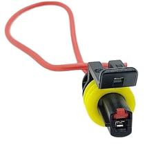 Chicote Plug Conector Cebolinha Óleo Corsa Celta Palio Uno