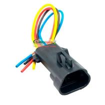 Chicote Plug Conector Sonda Lambda Onix Prisma Cobalt