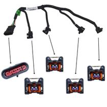 Chicote Plug Linha Palio Bico Injetor 1.0 1.5 1.6 Chicote Plug Linha Palio Bico Injetor 1.0 1.5 1.6