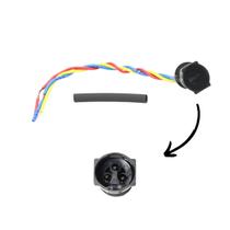 Chicote Plug Macho 3 Vias Sensor Velocidade Monza Kadett D20 Chicote Plug Macho 3 Vias Sensor Velocidade Monza Kadett D20