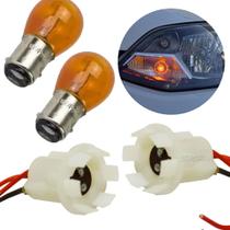 Chicote Plug Margarida Dois Polos + Lampada Pisca Conjugado Chicote Plug Margarida Dois Polos + Lampada Pisca Conjugado