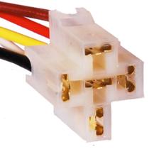 Chicote - Porta Rele 5 Pinos Radio Completo Chicote - Porta Rele 5 Pinos Radio Completo