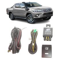 Chicote + Relê Do Farol De Milha Toyota Hilux 2016-2020