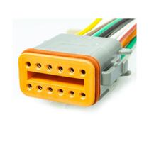 Chicote Reparo 12 Vias Femea 1,5Mm Deutsch Caminhao Onibus Trator Chicote Reparo 12 Vias Femea 1,5Mm Deutsch Caminhao Onibus Trator