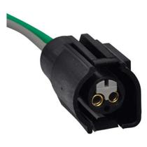 Chicote reparo 2 vias eletroventilador sensor temperatura do ar agua Chicote reparo 2 vias eletroventilador sensor temperatura do ar agua