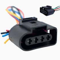 Chicote reparo 4 vias gol g3 g4 golf fox polo parati bobina ignição sonda lambda