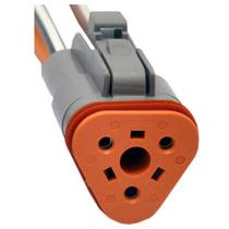 Chicote reparo femea caminhao onibus Agricola Linha Deutsch com fio de 1,5mm