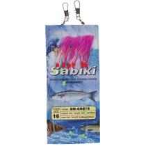 Chicote sabiki com 3 anzóis Chicote sabiki com 3 anzóis