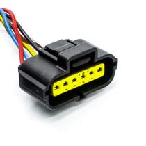 Chicote Sensor Ar Condicionado Courier Ecosport Fiesta Street Focus Fiesta Ka 6 Vias Fêmea - Tc Chicotes - TC106.1033 Chicote Sensor Ar Condicionado Courier Ecosport Fiesta Street Focus Fiesta Ka 6 Vias Fêmea - Tc Chicotes - TC106.1033