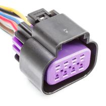 Chicote Sensor De Borboleta Captiva Prisma Meriva Corsa 8 Vias Fêmea - TC108.1856