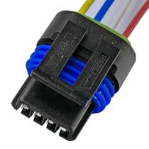 Chicote Sensor Map Atuador Marcha Lenta Temperatura Ar Condicionado Válvula Iac 4 Vias Fêmeas - ETE5104