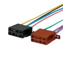 Chicote som 16 vias universal femea par Chicote som 16 vias universal femea par