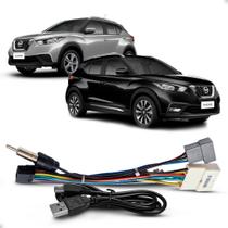 Chicote Som/ Multimidia Nissan March / Kicks / Sentra / Livina / Tiida 2017 2018 2019 2020 2021 2022