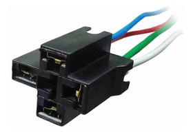 Chicote Soquete Base Para Relé 4 Terminais 12/24v