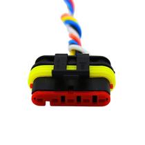 Chicote Soquete Conector Plug Cabo Lanterna Guerra Randon