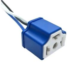 Chicote Soquete Lâmpada Farol H4 E H5 cerâmica Azul com fio 1,50mm