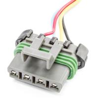 Chicote Tampa Bomba De Combustível Cobalt Cruze Sonic Onix Prisma 4 Vias Fêmea - TC104.1172 Chicote Tampa Bomba De Combustível Cobalt Cruze Sonic Onix Prisma 4 Vias Fêmea - TC104.1172