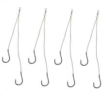 Chicote Tilápia E Carpa Chinu Com 2 Anzol Cartela 4pç Summer