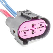 Chicote Ventoinha Bora Golf Meriva New Beetle Polo Guia Lado Esquerdo 4 Vias Fêmea - TC104.1198 Chicote Ventoinha Bora Golf Meriva New Beetle Polo Guia Lado Esquerdo 4 Vias Fêmea - TC104.1198