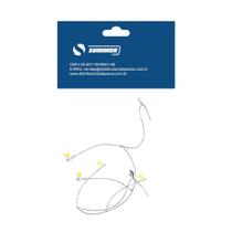 Chicotinho Para Pesca de Lambari com 4 Anzóis e Miçanga Da Summer Piaba Biru Tambiú Acari Birrugueta Frisca Chicotinho Para Pesca de Lambari com 4 Anzóis e Miçanga Da Summer Piaba Biru Tambiú Acari Birrugueta Frisca