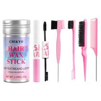 Chikyo Kit de Styling Capilar 6 Peças com Bastão de Cera para Controle de Frizz Chikyo Kit de Styling Capilar 6 Peças com Bastão de Cera para Controle de Frizz