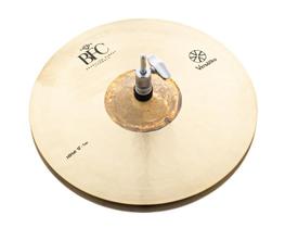Chimbal BFC Brazilian Finest Cymbals Versaliko Mini Hats 12 Brilliant Raw Bell VKHH12 em Bronze B20