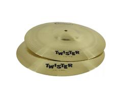 Chimbal Prato Bateria Hi Hat 14 Par Orion Twister Novo