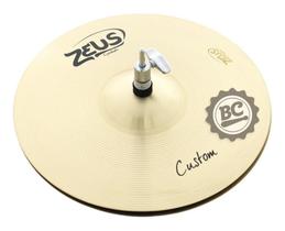 Chimbal Zeus Custom Series 13 ZCHH13 em Bronze B20 com acabamento fosco polido