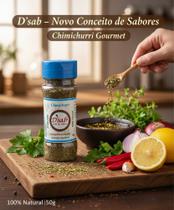 Chimichurri O Molho Que Enobrece - 50g - 0% Sódio 100% Natural - D'sab