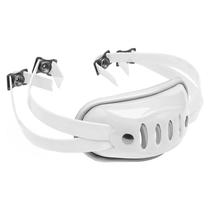 Chin Strap Adams 4-Point Branco Para Equipamento De Futebol Americano Proteção De Queixo Nfl Pro Chin Strap Adams 4-Point Branco Para Equipamento De Futebol Americano Proteção De Queixo Nfl Pro