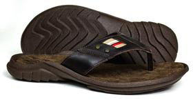 Chinela Casual Masculino Couro 100 - Deck Be