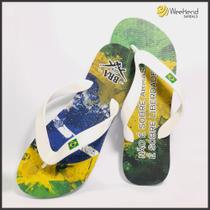 Chinela Estampada Liberdade Pro-armas Bragun Masculina