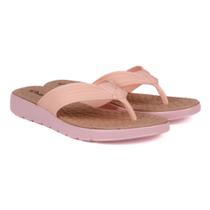 Chinela feminina rasteirinha de dedo ortopedica com salto e sola de borracha