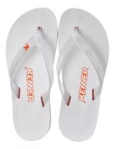 Chinela Kenner New Summer Masculino - Branco e Laranja Chinela Kenner New Summer Masculino - Branco e Laranja