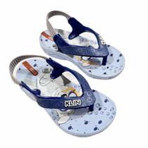 Chinelo acqua print - azul claro/azul azul - KLIN