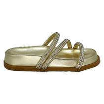 Chinelo addan tiras strass r.5317 infantil