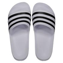 Chinelo Adidas Adilette Aqua Branco e Preto