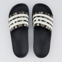 Chinelo Adidas Adilette Shower U Preto e Branco Chinelo Adidas Adilette Shower U Preto e Branco