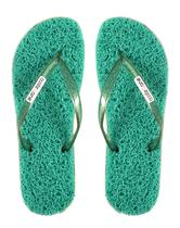 Chinelo Anabela sola branca Castellane Feminino