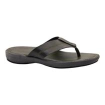 Chinelo andacco masculino em couro casual 5300 verde Chinelo andacco masculino em couro casual 5300 verde