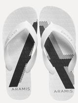 Chinelo Aramis Masculino ARM1155 Tent Branco Tamanho Calçado:41/42