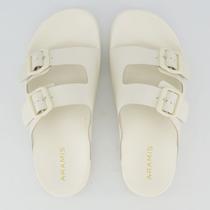 Chinelo Aramis Slide Kansas 2 Off White Chinelo Aramis Slide Kansas 2 Off White