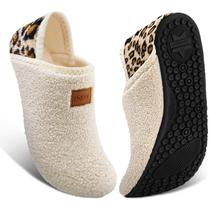 Chinelo ATHMILE House - Conforto para Interiores (Masculino e Feminino) - Bege e Leopardo