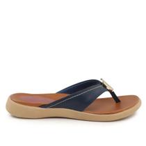 Chinelo azul com enfeite Chinelo azul com enfeite