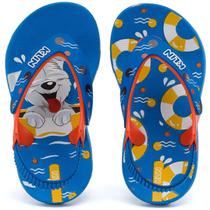 Chinelo baby klin acqua pint 442131 com elastco
