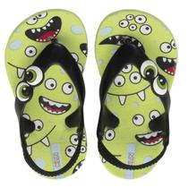 Chinelo baby klin acqua print masculino