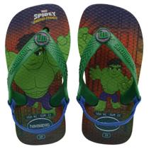 Chinelo baby masculino havaianas marvel 7014231