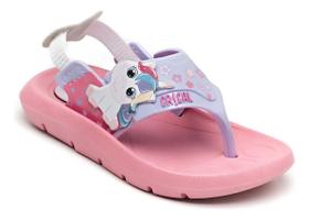 Chinelo Baby Menina Elástico Ultra Confortável Anatômico