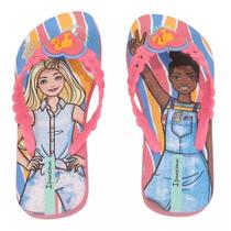 Chinelo Barbie Menina Infantil Ipanema Original 25729